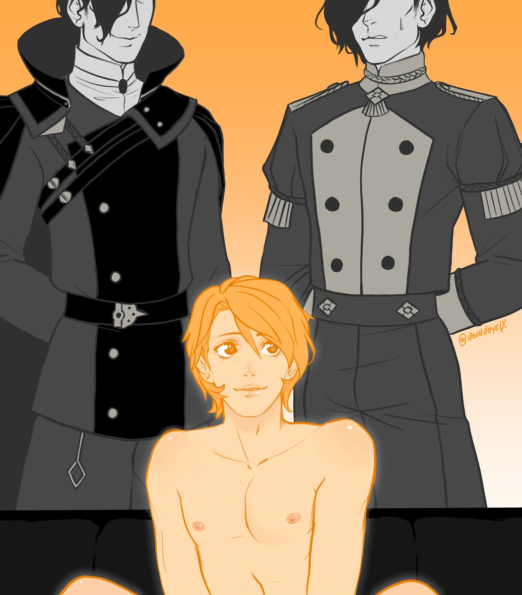 devildaysIX's tweet photo. hubert (25) + hubert (20) x ferdinand (18) 🖤🧡🖤

#ferdibert / HuFer / ヒューフェル https://t.co/1oOqeXF955