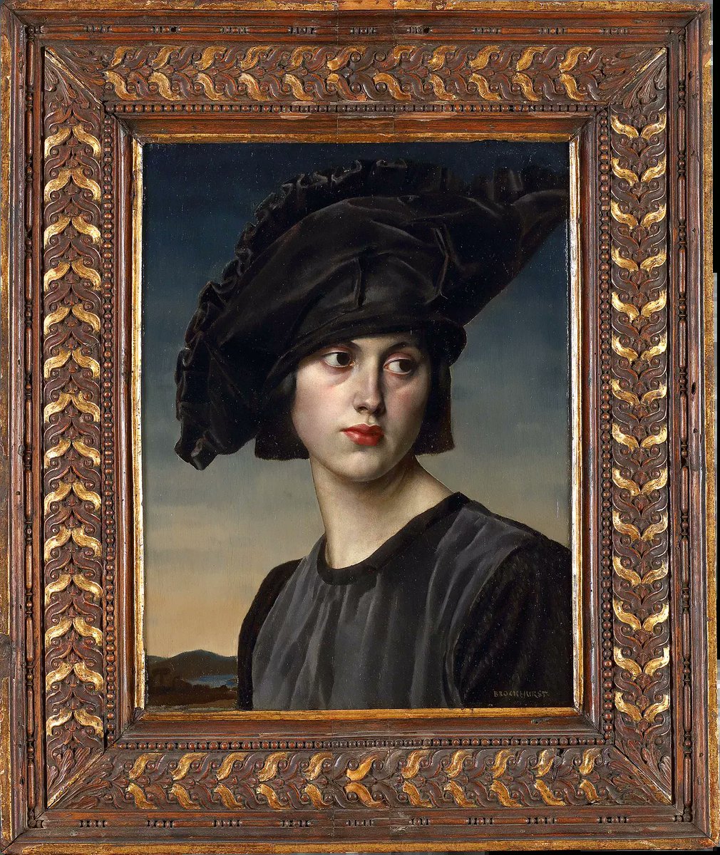 slimkhezri's tweet image. #ArtAppreciation ♥️🖼🎨 
"The War Widow" (c. 1923)
Gerald Leslie Brockhurst (1890-1978)
Oil on gessoed cradled hardwood panel
18 x 13 ¾ in. (45.7 x 34.9 cm)

#PromotingArts #ArtAwarness 
#CelebrateTheArts 
#Kunstliebhaber #Art