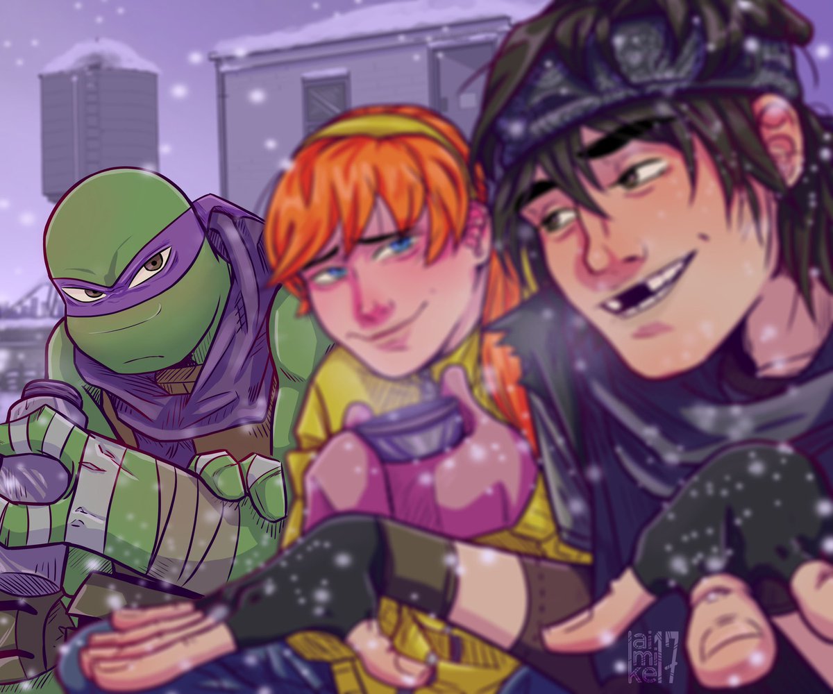 aimike17's tweet photo. Tense moment
#tmnt #tmnt2012 #tmnt2012donnie #tmnt2012april #tmnt2012casey #tmnt2012fanart https://t.co/tn9yOvYZdM