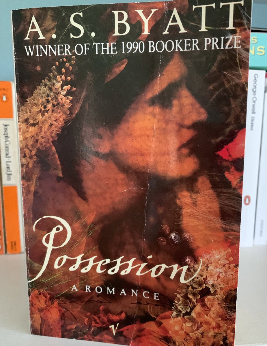 ninastibbe's tweet photo. 📖 Just reread POSSESSION by A.S. Byatt after a trusted friend urged me to give it another chance. I first read it 25 years ago &amp; declared it ‘not really my cup of tea’. I didn’t see the humour, nor the brilliance. This time am bereft to finish it and don’t know what to read now. https://t.co/X78xGrYW9X