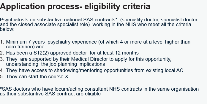 The eligibility criteria for this  opportunity are👇