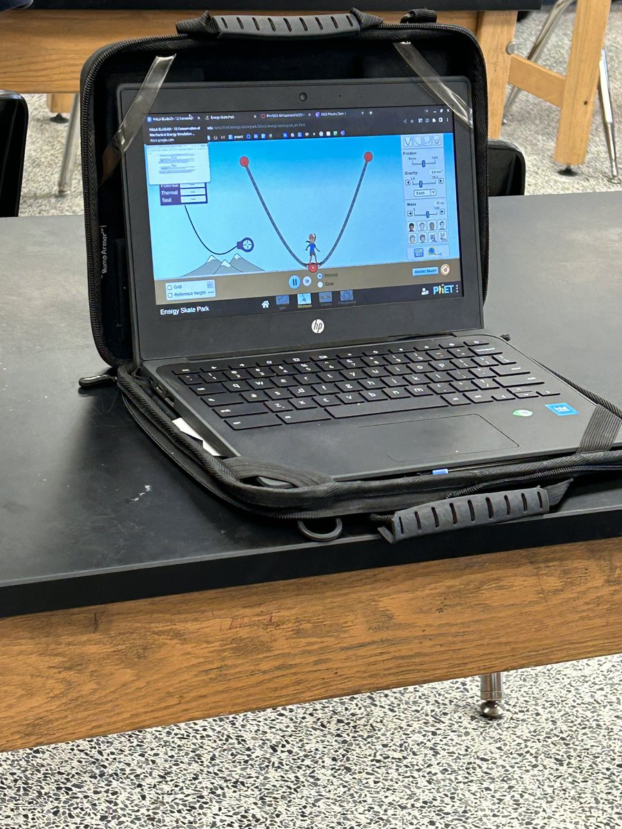 STEMAcademyLHS's tweet image. Students in Mr. Leonard’s Physics class analyze the gravitational potential energy and kinetic energy of an object thrown into the air. #EagleExcellence #futureready #EagleEngagement