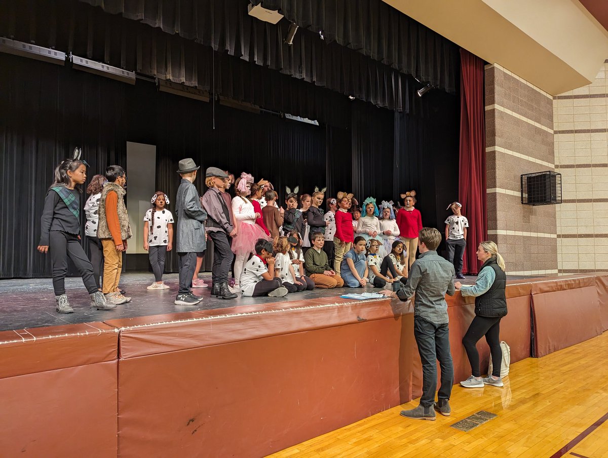 Tech Week is here for SA's upcoming production of 101 Dalmatians! Can't wait until Friday!