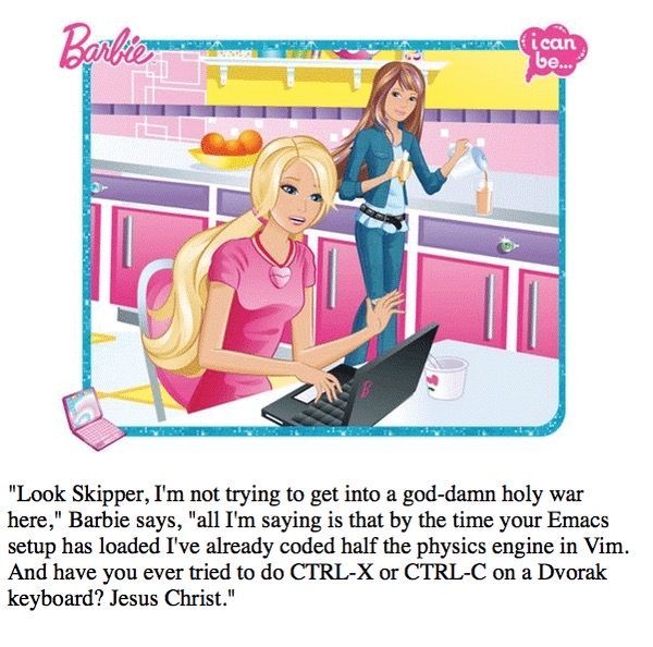 jjasghar's tweet photo. As some who uses a kinesis Dvorak keyboard this hits a little too close to home. 

#vim #emacs #programing #emacs4lyfe #wq #editorwars https://t.co/e1NRHr98D4