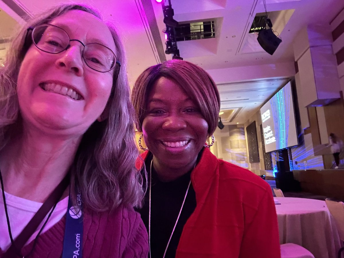 Got my selfie with #AICPA #royalty @kellisontaylor #DCPA23