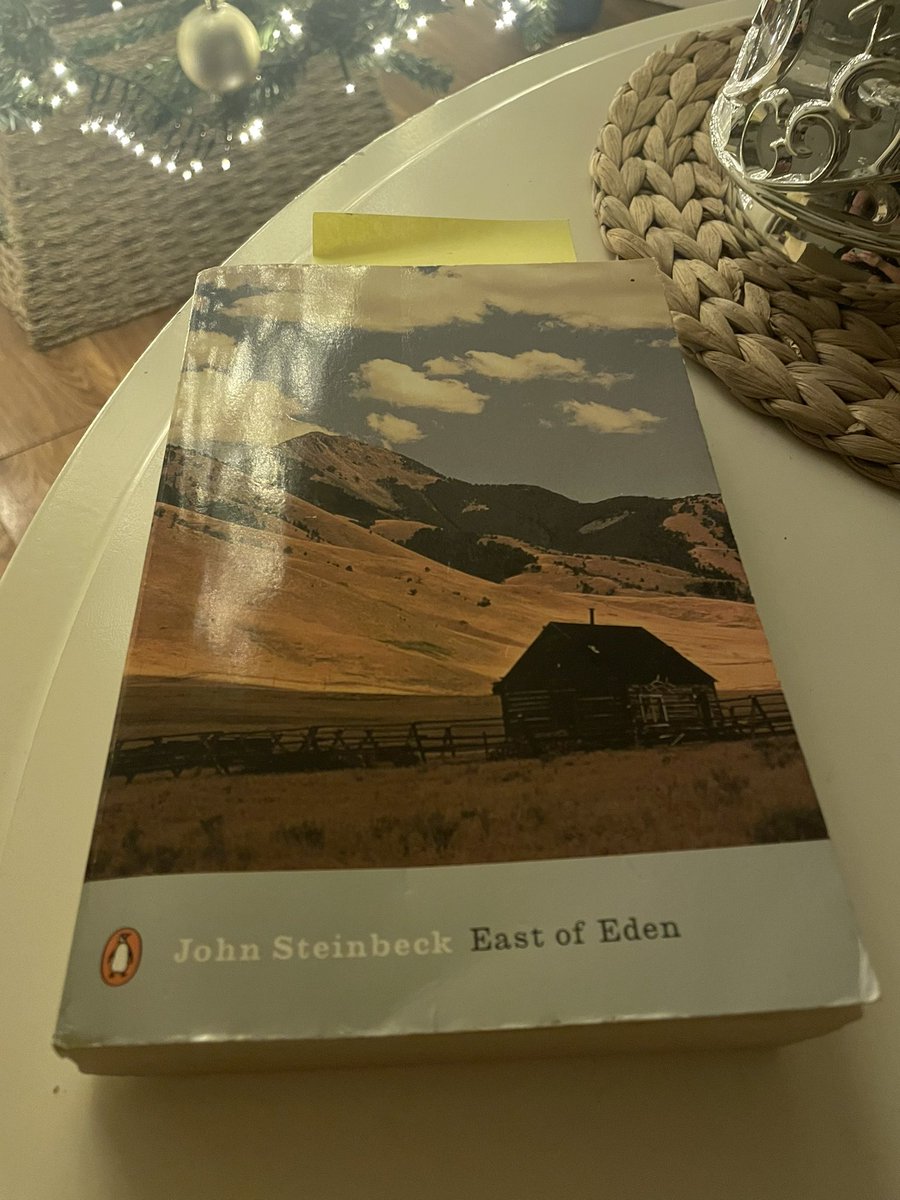 maisymimi's tweet photo. Still working my way through the classics. I bought #EastofEden but Iโm scared itโs going to bore the ๐ฉฒ off me ๐ฅด๐ค๐ปchanneling my inner Richard and Judy #reluctantreader https://t.co/eYMKqJuYsy