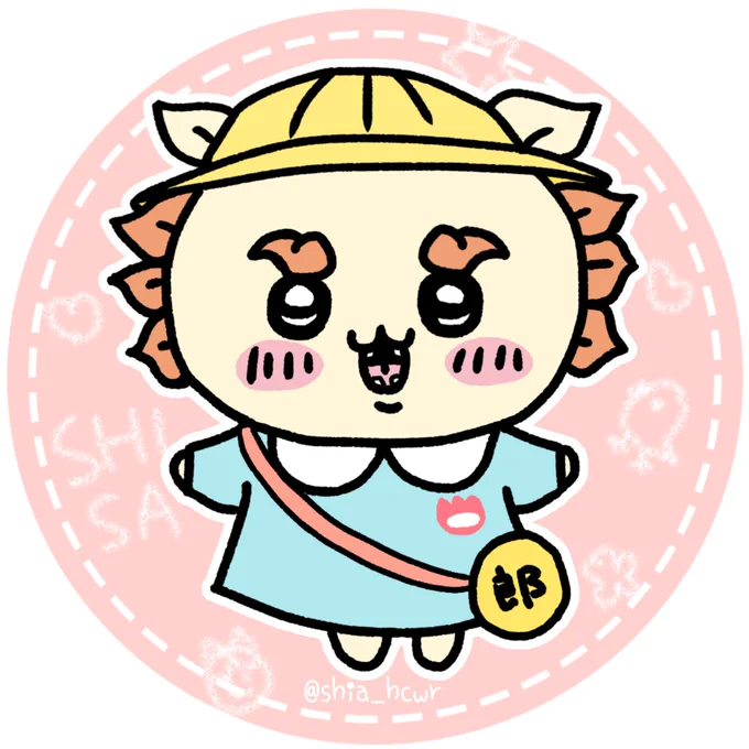 シーサーちゃんアニメ初登場記念過去絵再掲載#ちいかわファンアート 