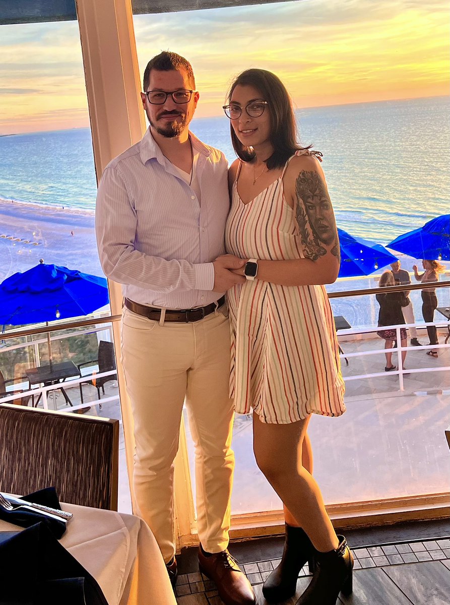 First anniversary in St Pete’s Beach! ❤️