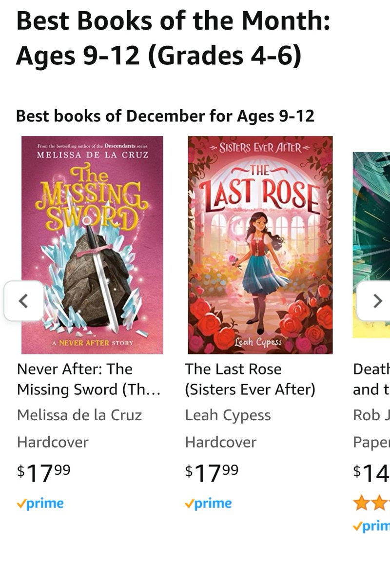 Good news! THE LAST ROSE (which is being published tomorrow!) is an Amazon Editor's Pick for December.