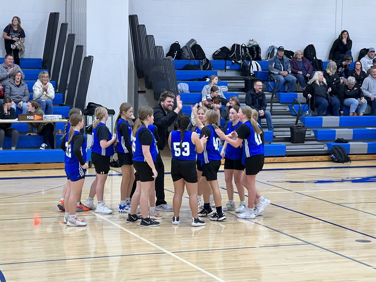 KoMetHoops's tweet photo. S/O to @KoMetHoops 7th grade and  Coach @MrLatimerKM on the 18-16 victory over Lake City thanks to a buzzer beating jumper by Mya Klein! https://t.co/WN84NTw1T8