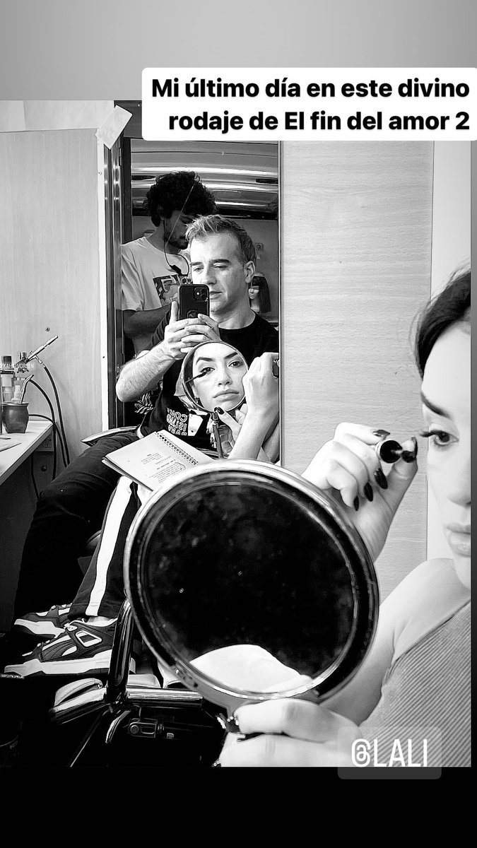 lalita_xsiempr's tweet image. Lali en el rodaje de #efda