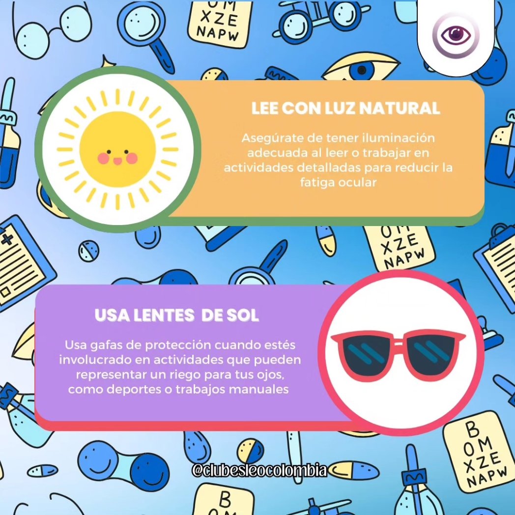 ColombiaLeo's tweet photo. 👁️ ¡Cuida tus Ojos, Cuida tu Mundo! 👁️ La importancia de la salud visual no solo impacta en tu día a día, ¡sino en todo tu mundo! 🌎✨

 ¡Juntos construyamos un mundo donde todos veamos el mejor lado de la vida! 🌈🌍 #SaludVisual #BienestarOcular #CuidaTusOjos #VidaConClaridad https://t.co/DOKi7EI2Ur