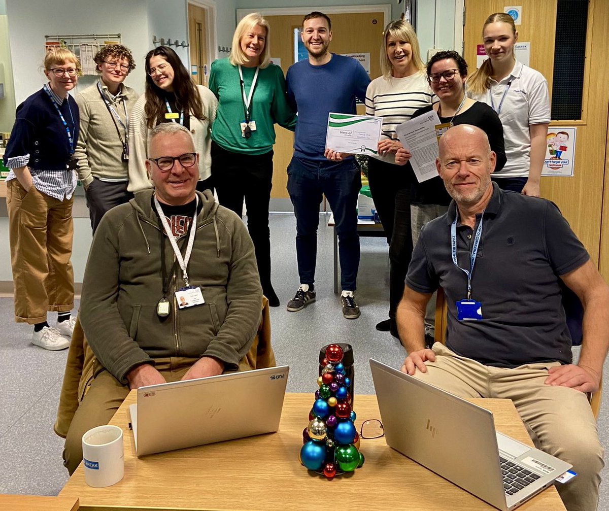 StrokeRother's tweet photo. We are very proud to announce CSR have won the ‘Hero of the Month’ award! We pride ourselves in client centred, personalised care and teamwork so it’s lovely to be acknowledged! Thank you ❤️👏🎉 https://t.co/Km3DWL9vas