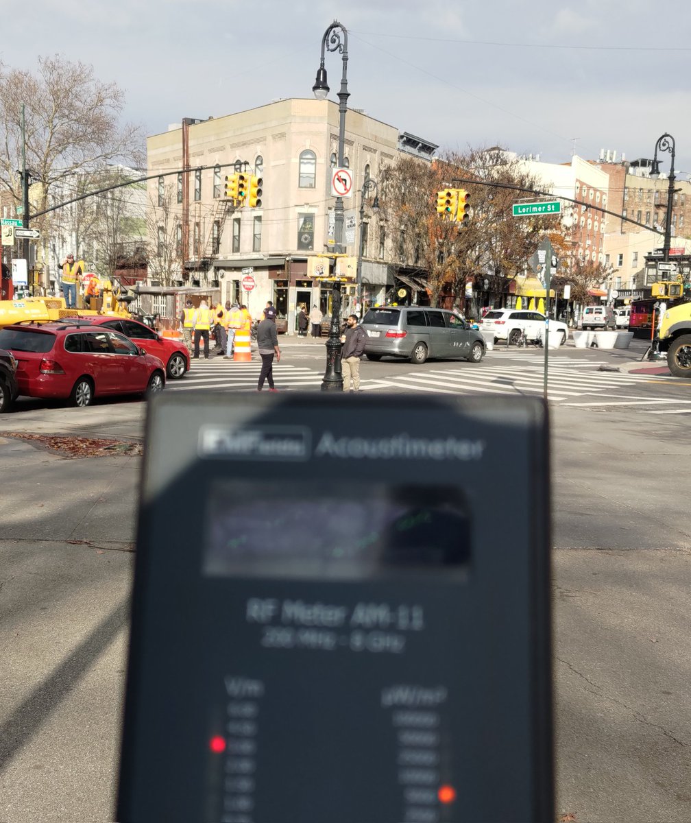 luxplays's tweet photo. Nice day today and also nicely frying area out here #greenpoint #brooklyn #nyc #emf #radiation be safe ppl, wake up. https://t.co/GyQ6WM0TN6