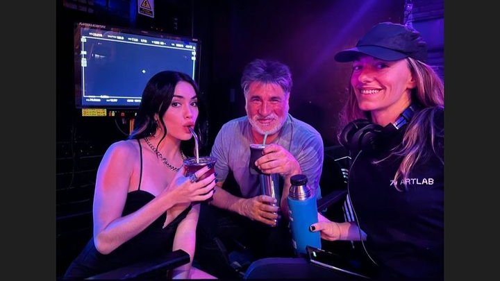 lalita_xsiempr's tweet image. Lali en el rodaje de #efda