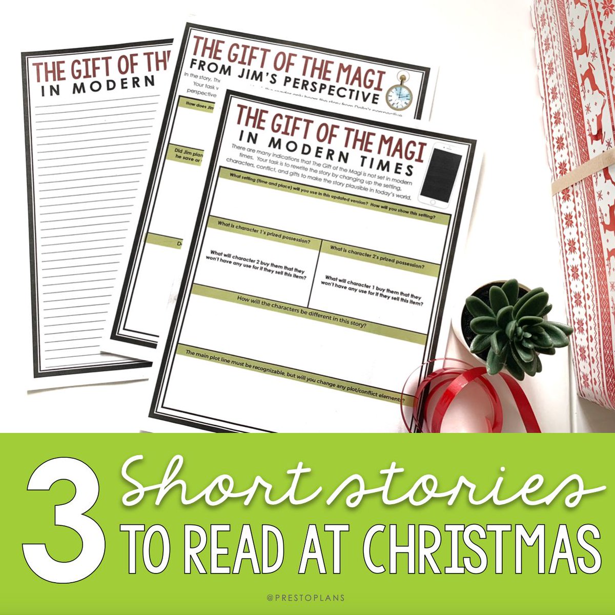 For me, the holidays are the perfect time to revisit some of my favorite Christmas stories! 🎄

This week, I’m sharing three of my favorite short stories to read in middle or early high ELA at Christmas.

Click below to check it out! #elateacher

prestoplans.com/short-stories-…