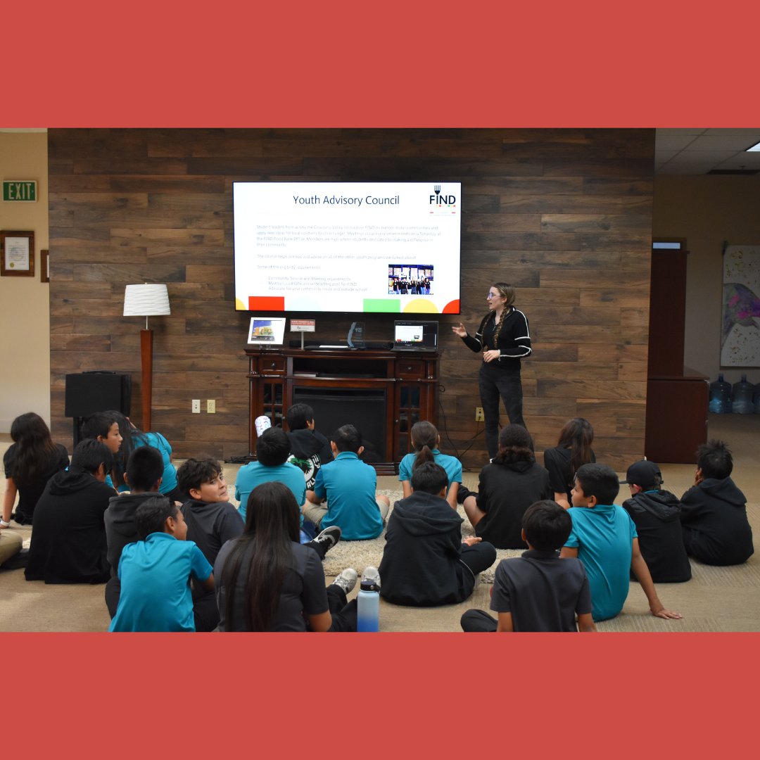 FINDFoodBank's tweet photo. 🌍📚 Students from Cielo Vista Charter embarked on an eye-opening educational tour at FIND Food Bank to explore and understand the crucial mission of ending hunger in our community.
#CieloVistaCharter #EndHunger #CommunityEducation #FINDFoodBank #InspiredLeadership https://t.co/iCtrSQnoF1