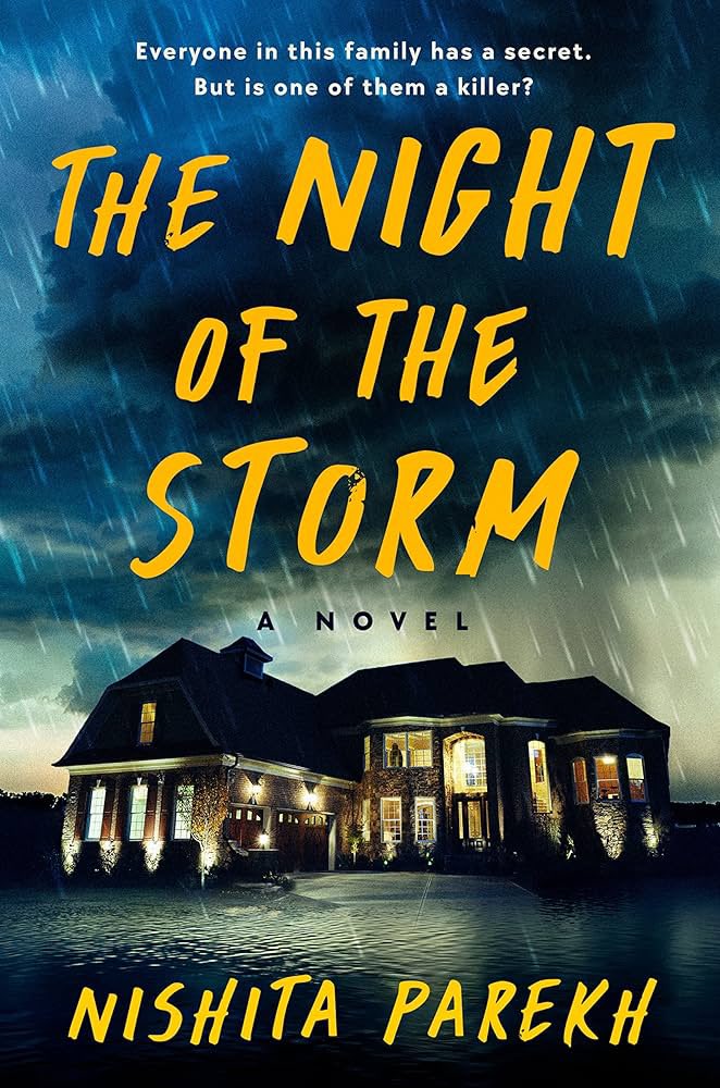 "Parekh’s impressive debut combines a variation on the locked-room mystery with social commentary on the immigrant experience and the role of women in Indian culture.”
—<a href="/ALA_Booklist/">ALA_Booklist</a>, 🌟’d review

THE NIGHT OF THE STORM by <a href="/NishitaAuthor/">Nishita</a> will be out in Jan from <a href="/DuttonBooks/">Dutton Books</a>. ⛈️