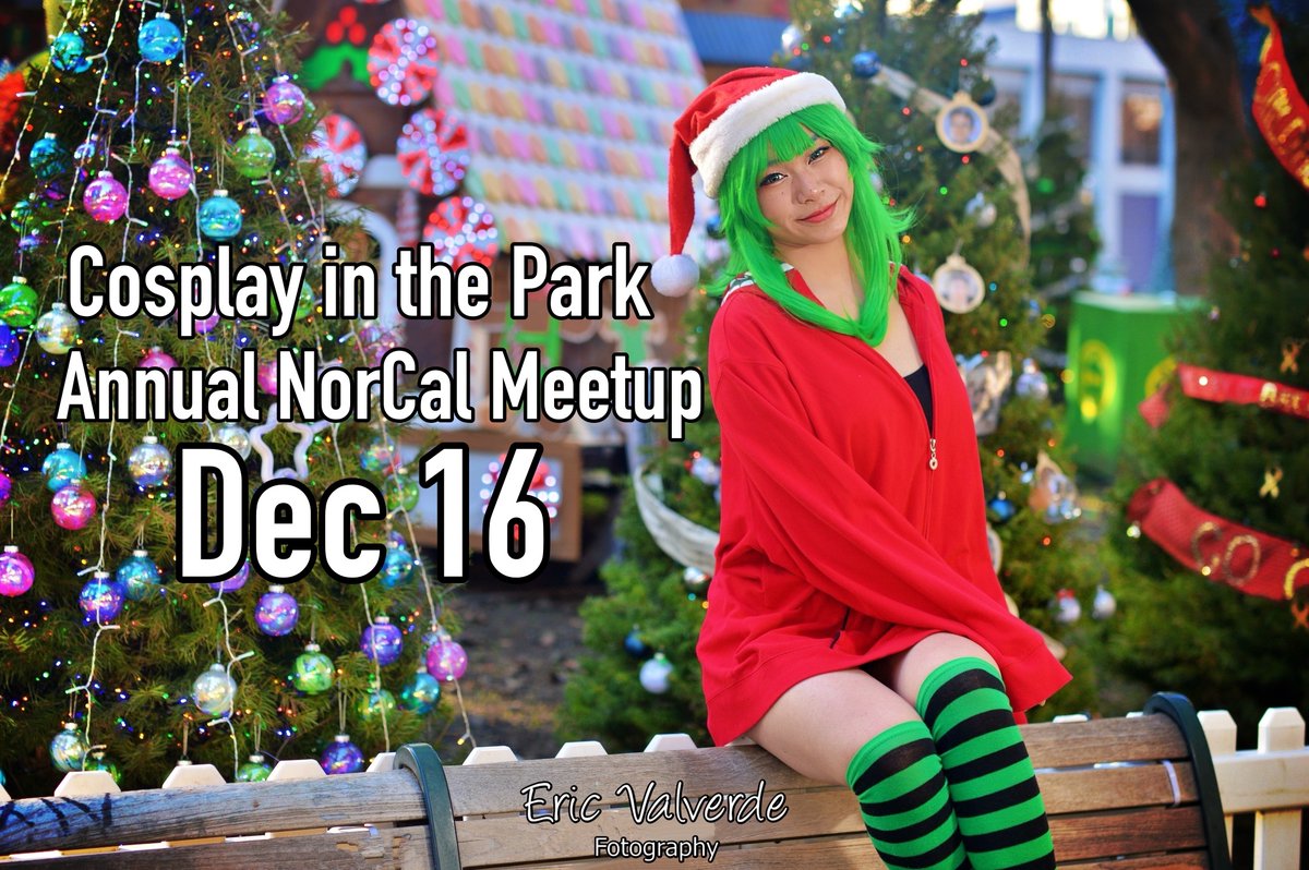 becks2posh's tweet photo. Free Christmas themed Cosplay Photo Meetup at Christmas in the Park📸 Dec 16, 2024 Noon-6pm🎄You don’t need to cosplay, Santa Hats are a plus🎅🏽 https://t.co/anogd1HqsO