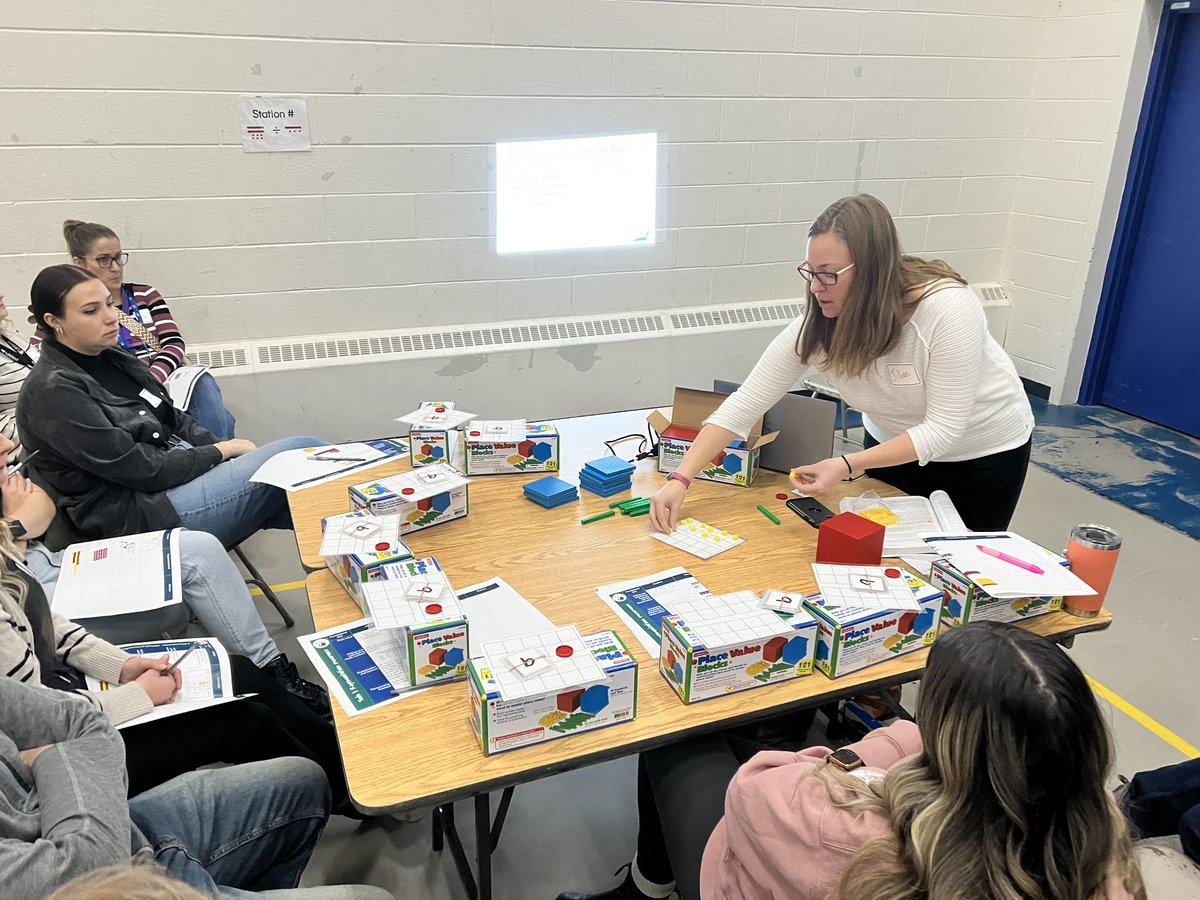 MsParkEDU's tweet image. Grade 4/5 educators participated in carousels to dive into math fundamentals through the CRA model. So much rich conversation, exploration and reflection! @tldsbmath