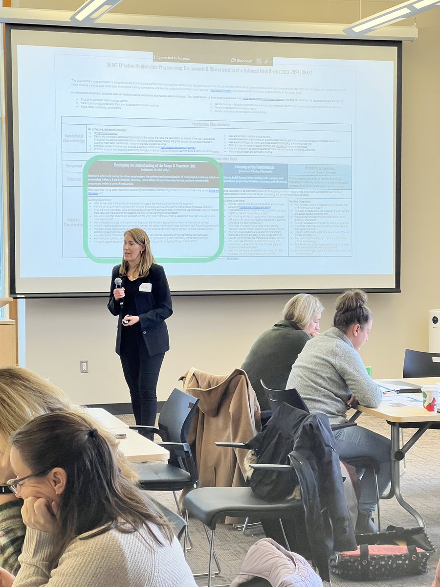 MsParkEDU's tweet image. Grade 4/5 educators participated in carousels to dive into math fundamentals through the CRA model. So much rich conversation, exploration and reflection! @tldsbmath