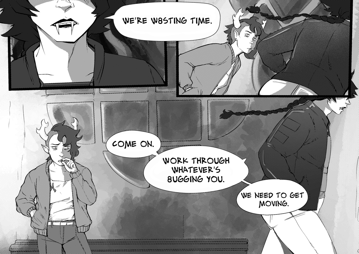 riotbreakerr's tweet photo. Thanks for reading! I love these two and they were fun to play with in this AU as a sort of sister combo  (3/3) https://t.co/Fu3p3PJej6