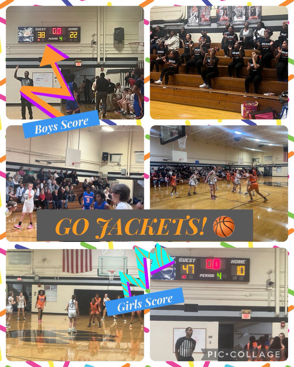 LexMidSchool's tweet photo. Congratulations to our outstanding middle school girls and boys basketball teams on a well-deserved victory vs. Ledford! Keep shining on the court! Jacket Pride!!! 🧡🏀💙 @LCSJackets @LexMidSchool https://t.co/MmHRfV41Zn