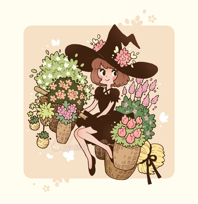 「If you see this tweet - post a witch! 」|✿ Celesse ✿のイラスト