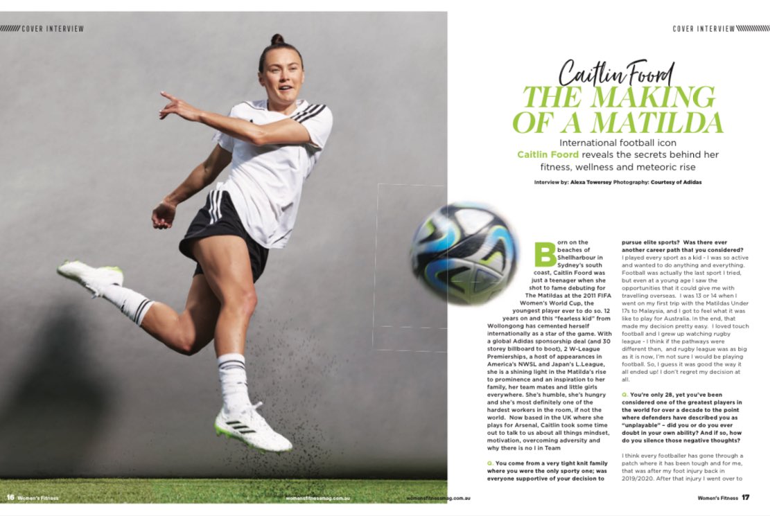 Alexa Towersey on X: My interview with @TheMatildas star and