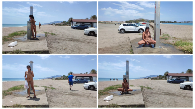 Sold a video! "Showering in the bathroom in front of the beach, while I masturbate with the dildo, many<a href="/tag/apclips"class="tags"><span>#apclips</span></a>
