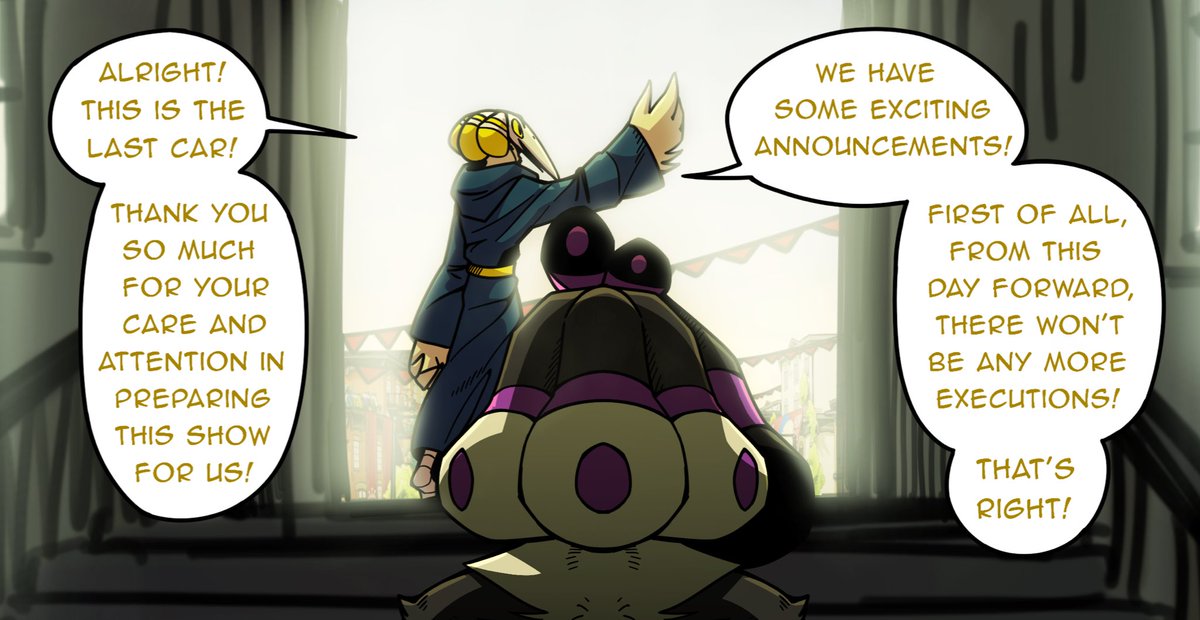 TheGlosling's tweet photo. NEW PAGE OF THE GLOSLING
CHAPTER 11 PAGE 53
https://t.co/PQytkXfHmA
Look who’s back. https://t.co/iZwgeaJ6Ck