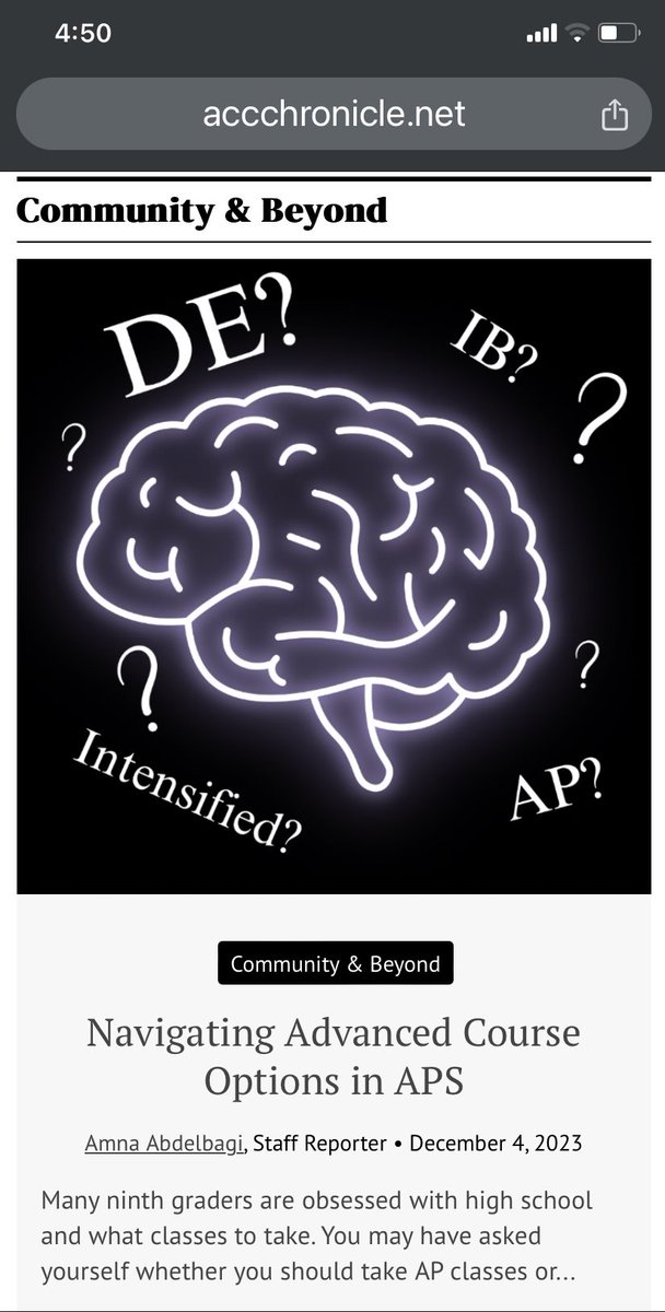 We scored a hat-trick today and posted 3 new articles. Check us out <a href="/accchronicle/">ACC Chronicle</a>.net <a href="/arlingtontechcc/">Arlington Tech</a> <a href="/APSCareerCenter/">Arlington Career Center</a>