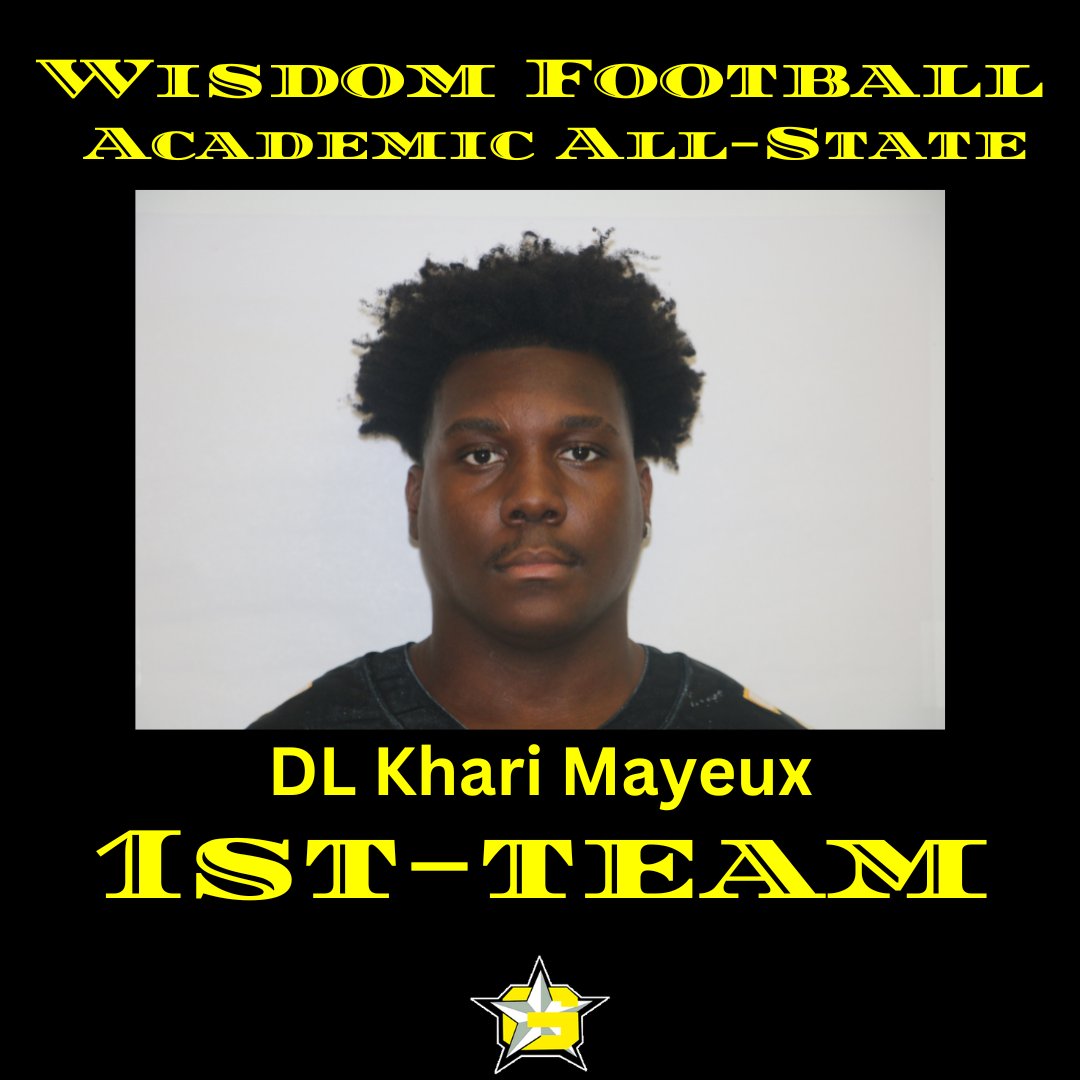 WisdomFB's tweet photo. The THSCA Academic All-State recipients have been released (it honors the top senior student-athletes), and Wisdom football has 2 players that were honored:
*1st-team: DL Khari Mayeux
*2nd-team: QB Felix Tuyisaba
Congratulations Khari &amp; Felix! The definition of #studentathlete https://t.co/Yz9m9fRNwD