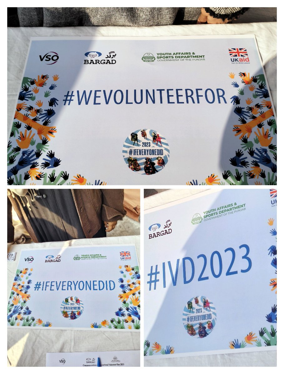 VSO Pakistan (@vsopakistan) on Twitter photo Happy International Volunteer Day! Let's celebrate the power of volunteering and the positive impact it brings to communities worldwide. #IVD2023
#IfEveryoneDid <a href="/vso/">VSO</a> <a href="/EduCannotWait/">Education Cannot Wait</a> <a href="/Taraqee01/">Taraqee Foundation</a> <a href="/itacecorg/">Idara-e-Taleem-o-Aagahi (ITA)</a> <a href="/PAGEPakistan/">PAGE Foundation</a> <a href="/prdspk/">Participatory Rural Development Society (PRDS)</a> <a href="/UN/">United Nations</a> <a href="/UNDP/">UN Development</a> <a href="/USAID/">USAID</a> Happy International Volunteer Day! Let's celebrate the power of volunteering and the positive impact it brings to communities worldwide. #IVD2023
#IfEveryoneDid <a href="/vso/">VSO</a> <a href="/EduCannotWait/">Education Cannot Wait</a> <a href="/Taraqee01/">Taraqee Foundation</a> <a href="/itacecorg/">Idara-e-Taleem-o-Aagahi (ITA)</a> <a href="/PAGEPakistan/">PAGE Foundation</a> <a href="/prdspk/">Participatory Rural Development Society (PRDS)</a> <a href="/UN/">United Nations</a> <a href="/UNDP/">UN Development</a> <a href="/USAID/">USAID</a>