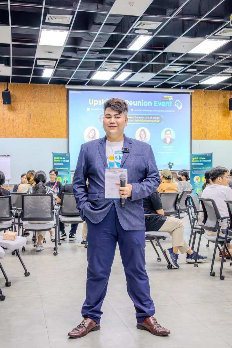 jessieandfrs's tweet image. Happy to be your host for #UXCommunity 🇹🇭🏳️‍🌈🎤 

Thank you Upskill UX Company for opportunities 💖 
#Jessieink #MC #Creative #Host #Jessieandfriends