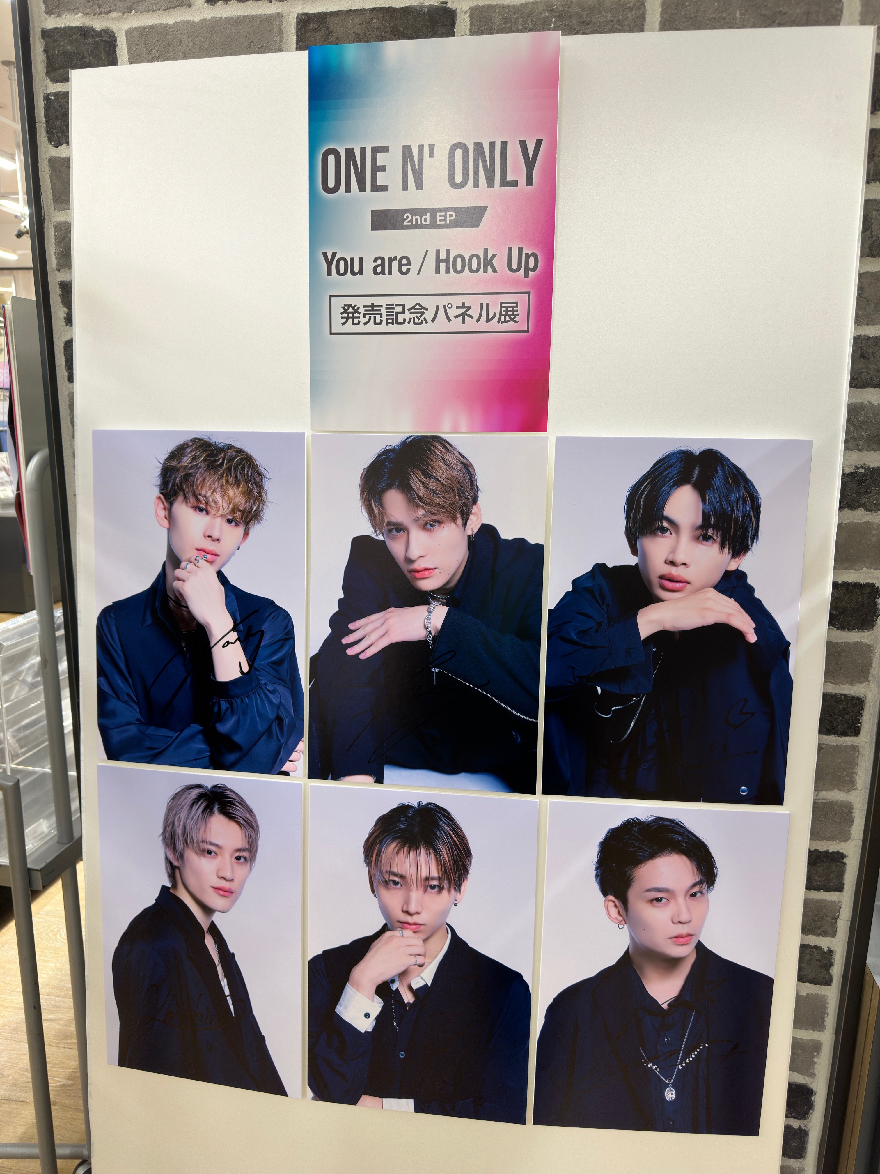 ONE N' ONLY 沢村玲 サイン入りパネル タワレコ