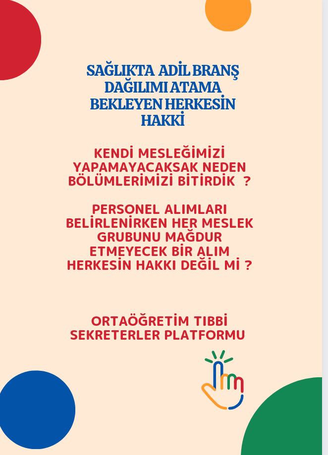 erkecderya99's tweet photo. @Mustafaalkayis İnsan dünyada bir Haktan bir de haksız olmaktan korkmalı. Hakkımızı Dün istedik Bugün İstiyoruz Yarında İSTEYECEĞİZ
LİSE TIBBİ SEKRETER ATANMAK İSTİYOR
@RTErdogan
@drfahrettinkoca 
@kursatkirbiyik
@drtolgatolunay v
#LiseTıbbiSekUmutOlun https://t.co/Wq1N19215b