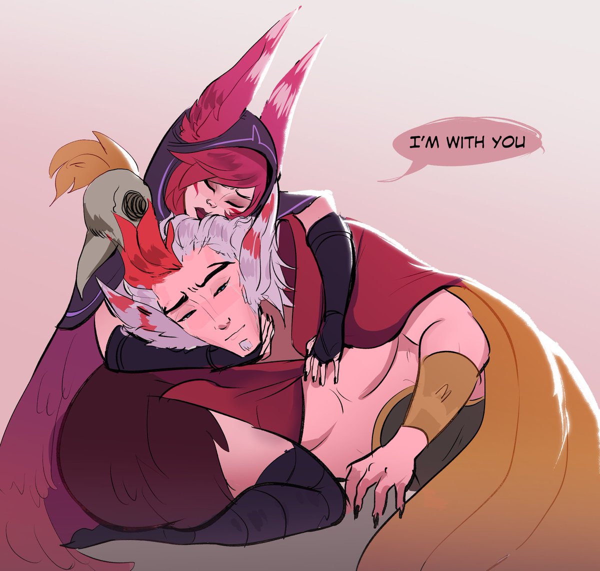 aleriy_'s tweet photo. No matter what

#xayah #rakan #LeagueOfLegends #ArtofLegends https://t.co/vqG4JgjcBL