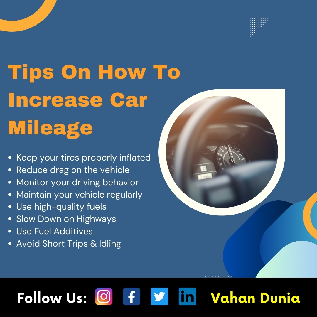 Increasing car mileage is a major challenge faced by many drivers.

Here are the top ways on how to increase car mileage and click on the given link.

Visit: vahandunia.com/how-to-increas…

#carmileage #journey #carslover #vahandunia #Fuelsaving #travellingtheworld #usehighqualityfuel