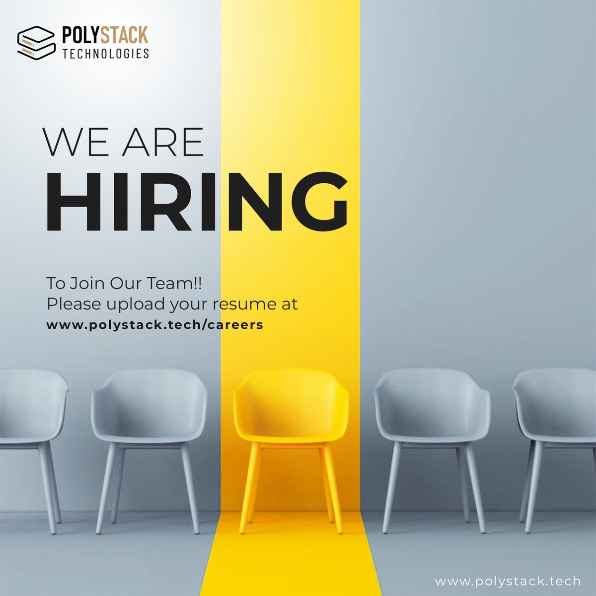 Polystack_Tech's tweet image. Curious about becoming part of our team?
Visit this link polystack.tech/career/ to discover available positions tailored to your role.
#polystacktechnologies