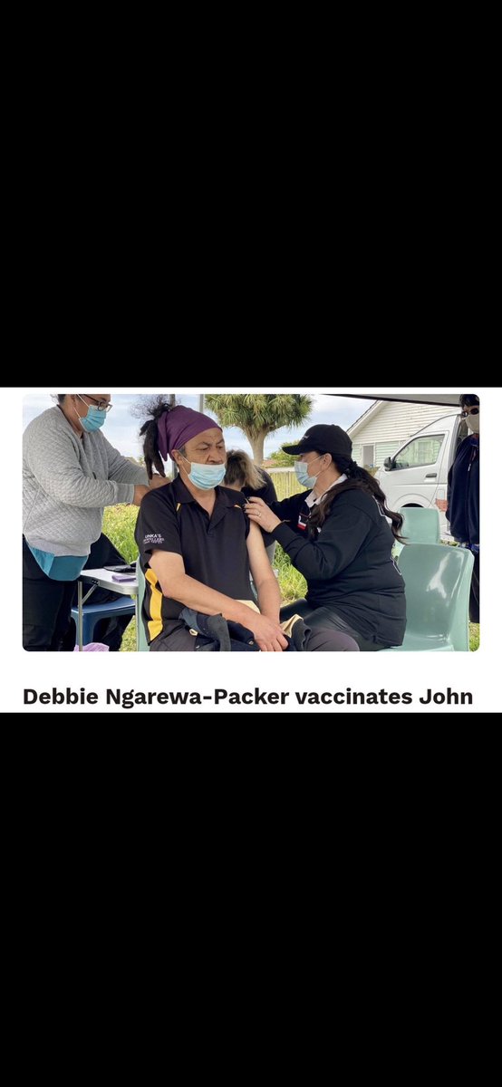 RoseVision2's tweet photo. @nzherald If $60million(out of $120)was set aside to incentivise the TRIAL jab for Māori, did Deb get paid to inject said ‘safe & effective’ (yet) TRIAL mRNA gene therapy injection into folk?
How many hours training did she undertake?
I heard 2hrs.
#TransparencyAndTruth
#ClearAsMudParty https://t.co/vsrilz0LRJ