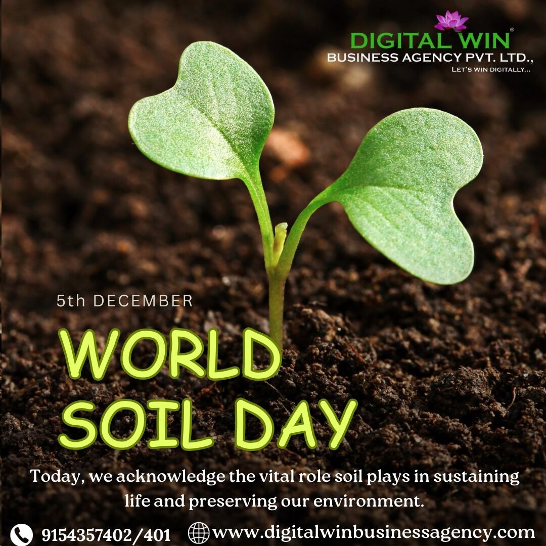 Join hands and let's dig deep into the wonders of soil as we celebrate Soil Day! 

WORLD SOIL DAY!

#worldsoilday #soil #unfao #soilscience #globalsoilpartnership #agronomia #soils #soilday #december #gardening #thdec #sustainability #septosdgs