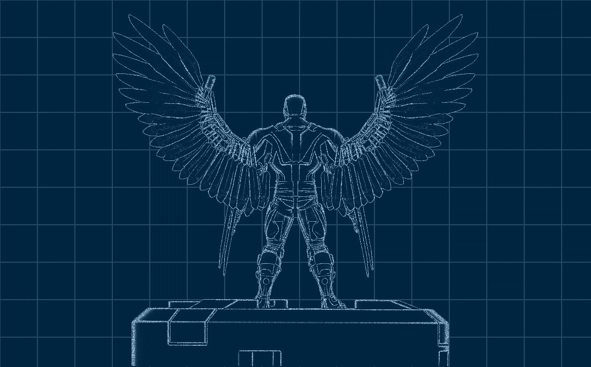 Kalantak_art's tweet photo. some stealth and basic wire frame #render #ironman #ironhawk #fanart #characterdesign #characterart https://t.co/8oeVKjgLla