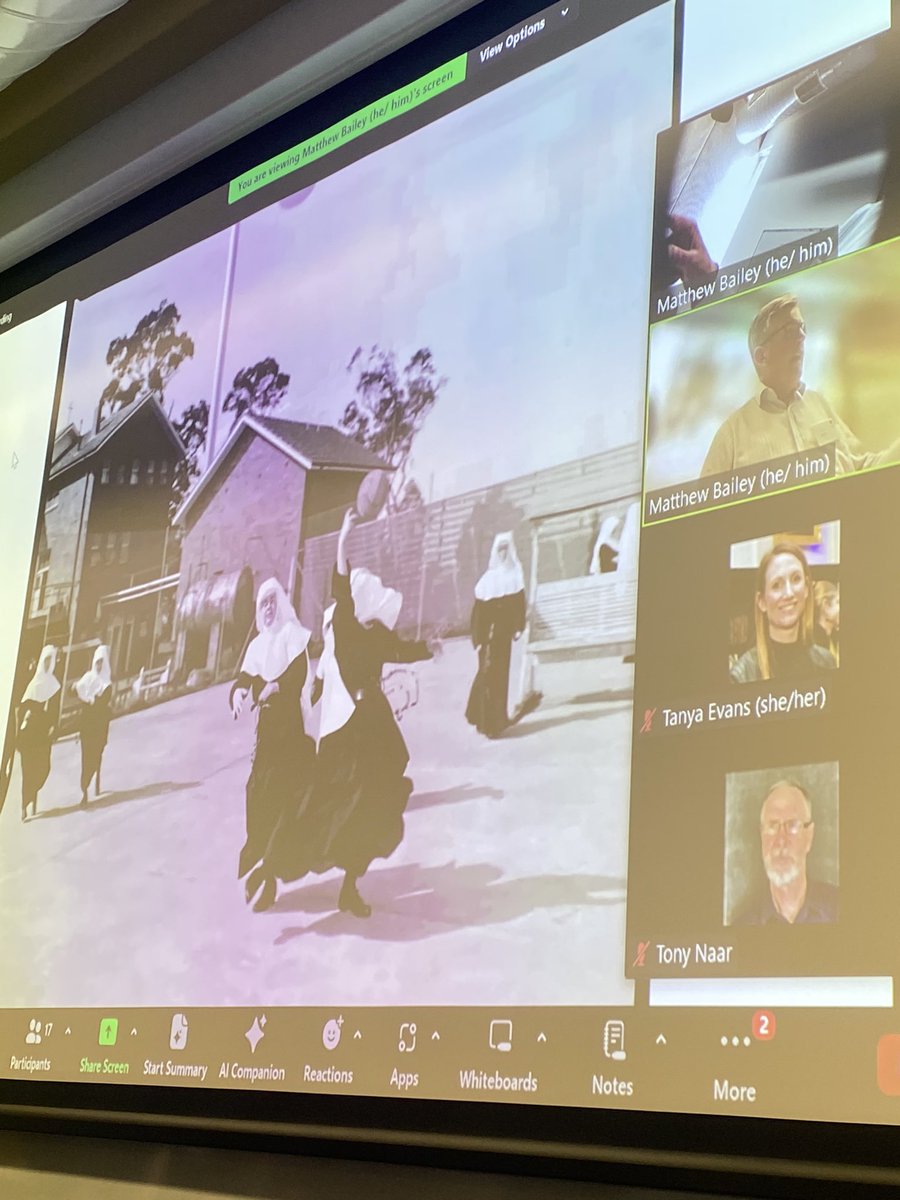 Tanya Evans (@tanyaevans14) on Twitter photo Enjoyed a fantastic day of presentations from people far and wide on public sport history. I’m now dashing to the War Memorial to present the <a href="/AppliedHist/">Centre for Applied History</a> and @ProfHistAus award <a href="/HistoryNSW/">History Council of NSW</a> awards night! Thx to <a href="/hollandroden/">holland roden</a> for this image of nuns playing basketball Enjoyed a fantastic day of presentations from people far and wide on public sport history. I’m now dashing to the War Memorial to present the <a href="/AppliedHist/">Centre for Applied History</a> and @ProfHistAus award <a href="/HistoryNSW/">History Council of NSW</a> awards night! Thx to <a href="/hollandroden/">holland roden</a> for this image of nuns playing basketball
