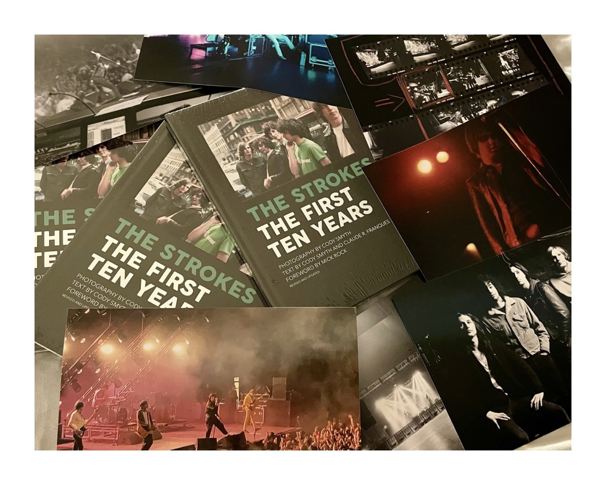 CodeSmyth's tweet image. There are a bunch of Book &amp;amp; Print bundles up on the site!

This book needs to be on everyones list this holiday season.

Snag a copy in the shop.
🤘

codysmyth.com/shop

#thestrokesthefirsttenyears
#thestrokes