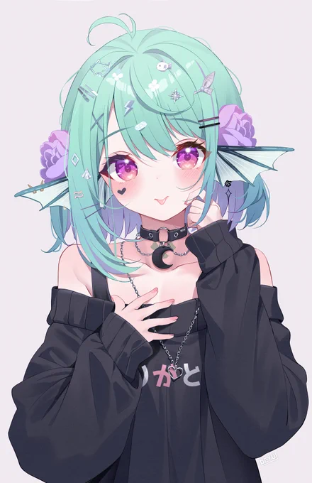 Pastel Goth #Finanart