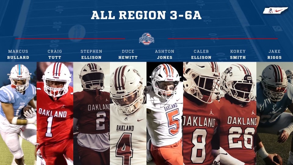 Congrats to our All-Region selections for 2023! #OaklandTN