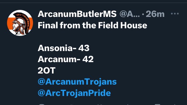 Great win for our 8th graders! Fought through some adversity. Way to grind!  Got some! #family