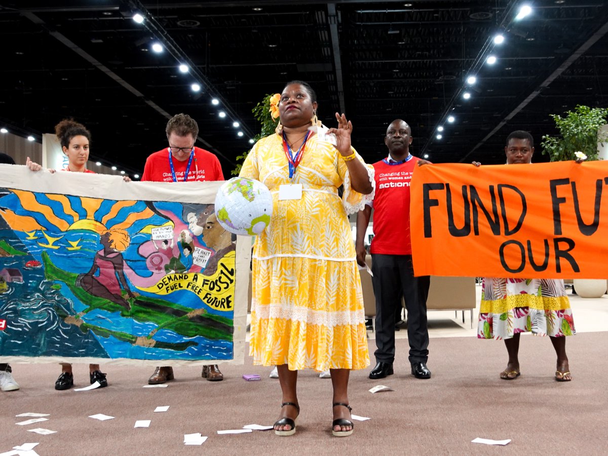 Pacific communities have written an open letter urging Australia to sign the Glasgow Statement and stop funding fossil fuels overseas. Flora Vano, Country Manager of ActionAid Vanuatu is at COP28 to keep the pressure on. Read & share the open letter here: bit.ly/3TaQyfj
