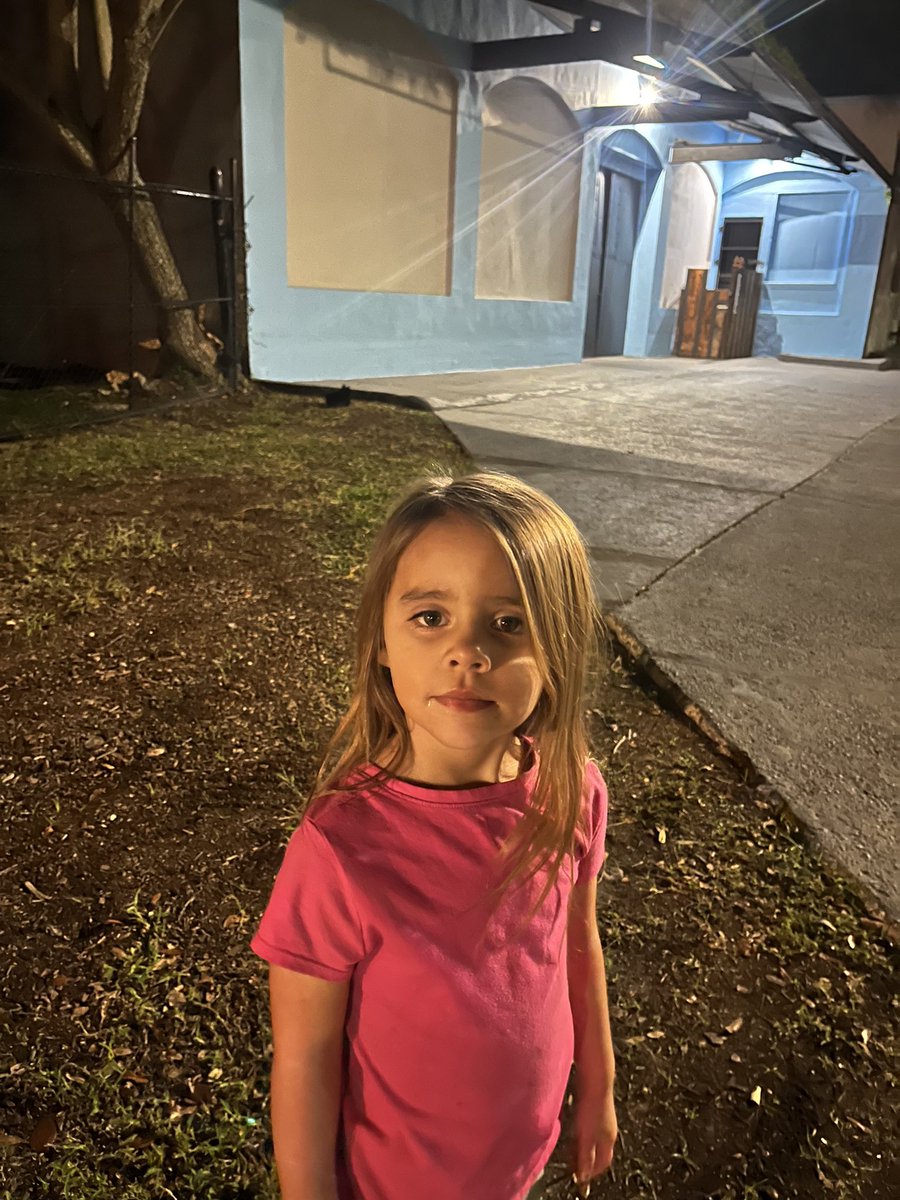Lost Child! This little 4 year old girl was found wandering around 19th Ave S and 24th  St. S. Since 6pm. Please call #stoetepd 727-893-7780 if you know who she is.